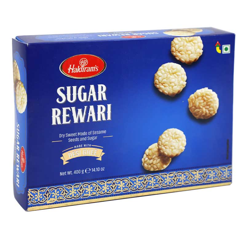 HALDIRAMS SUGAR REWARI 400GM