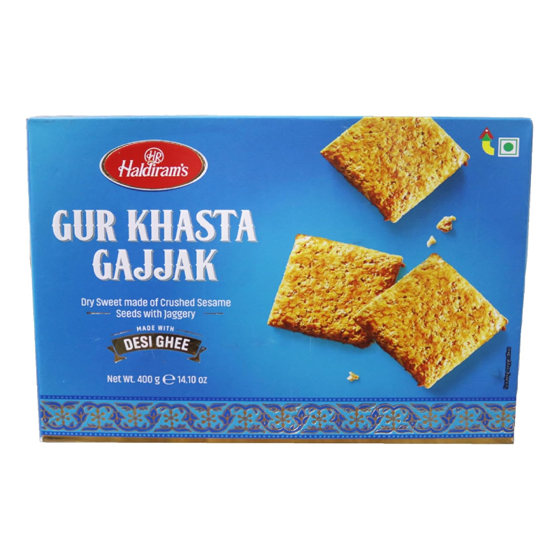 HALDIRAMS GUR KHASTA GAJJAK 400GM