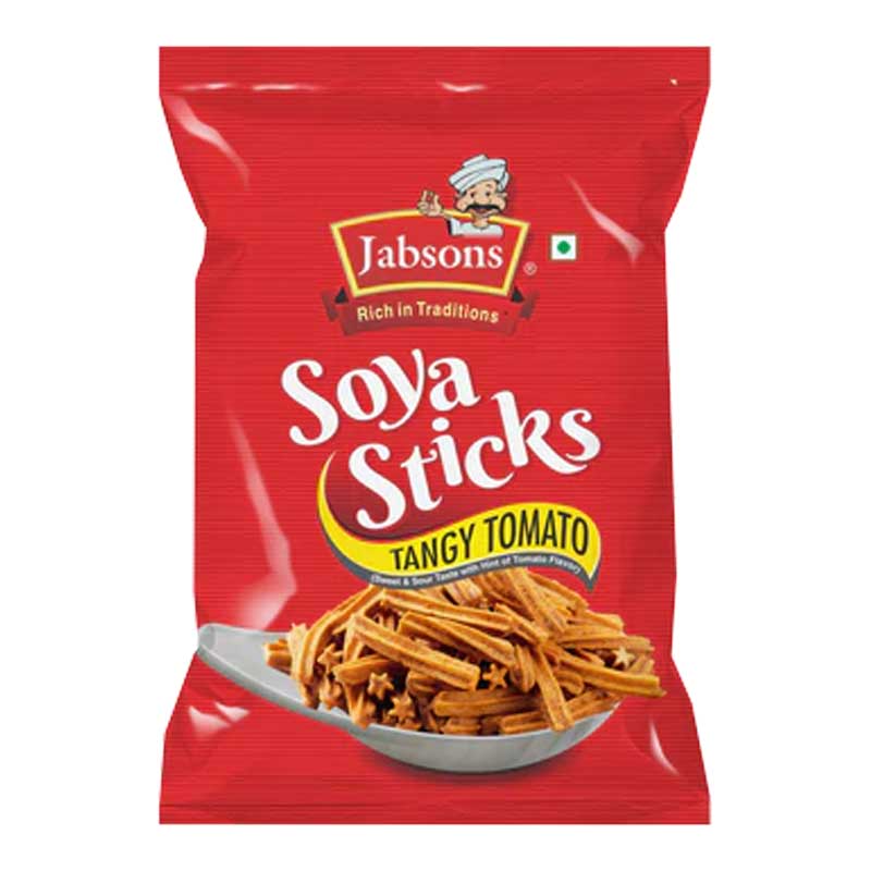 JABSONS SOYA STICKS TANGY TOMATO 180GM