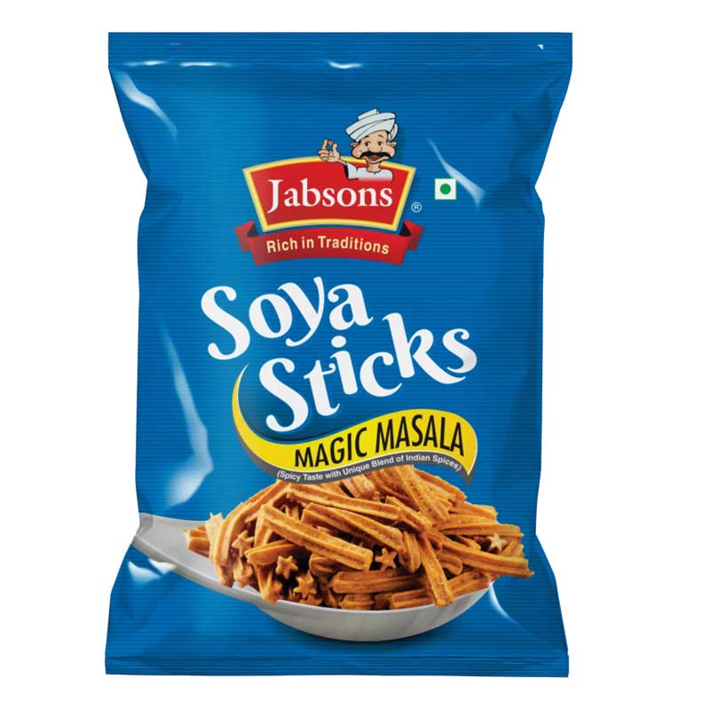 JABSONS SOYA STICKS MAGIC MASALA 180GM