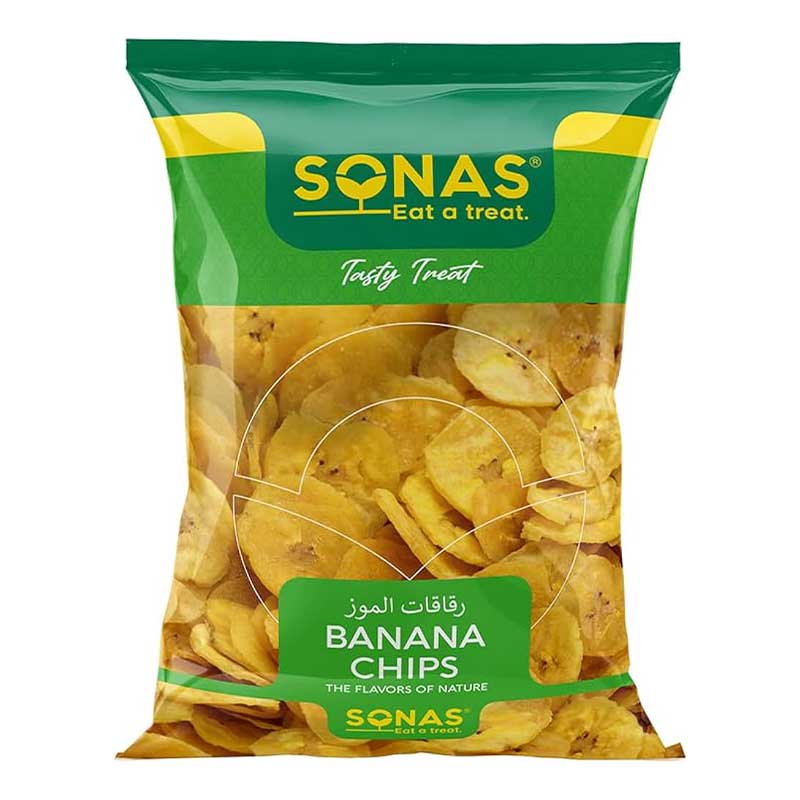 SONAS FRUIT BANANA CHIPS 150GM