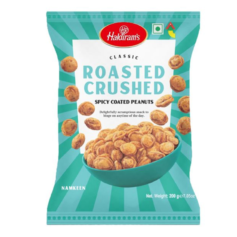 HALDIRAMS CLASSIC ROASTED CRUSHED PEANUTS 200 GM