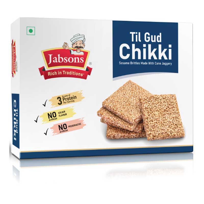 JABSONS TIL GUD CHIKKI 400GM