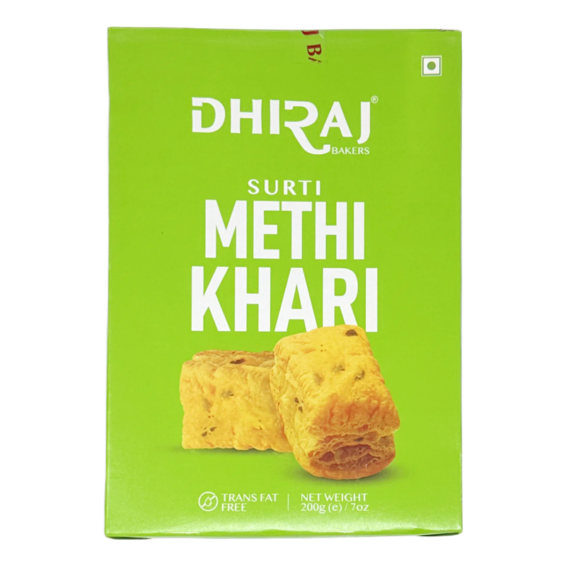 DHIRAJ BAKERS SP. METHI MASALA KHARI 200GM