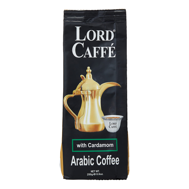 LORD CAFFE ARABIC COFFE CARDAMOM 250GM