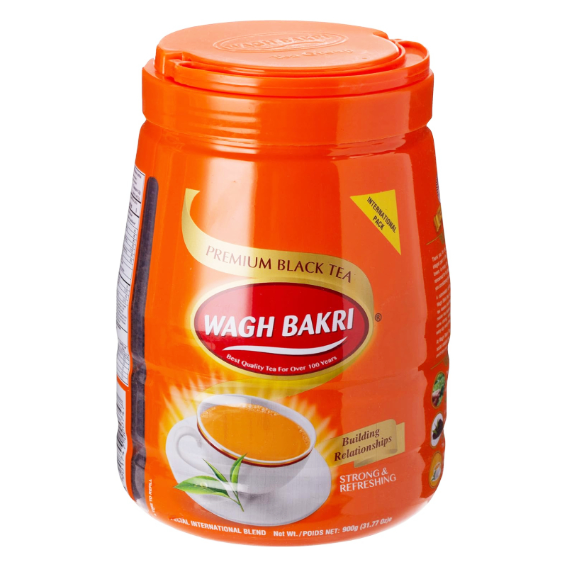 WAGH BAKRI PREMIUM TEA JAR 900GM