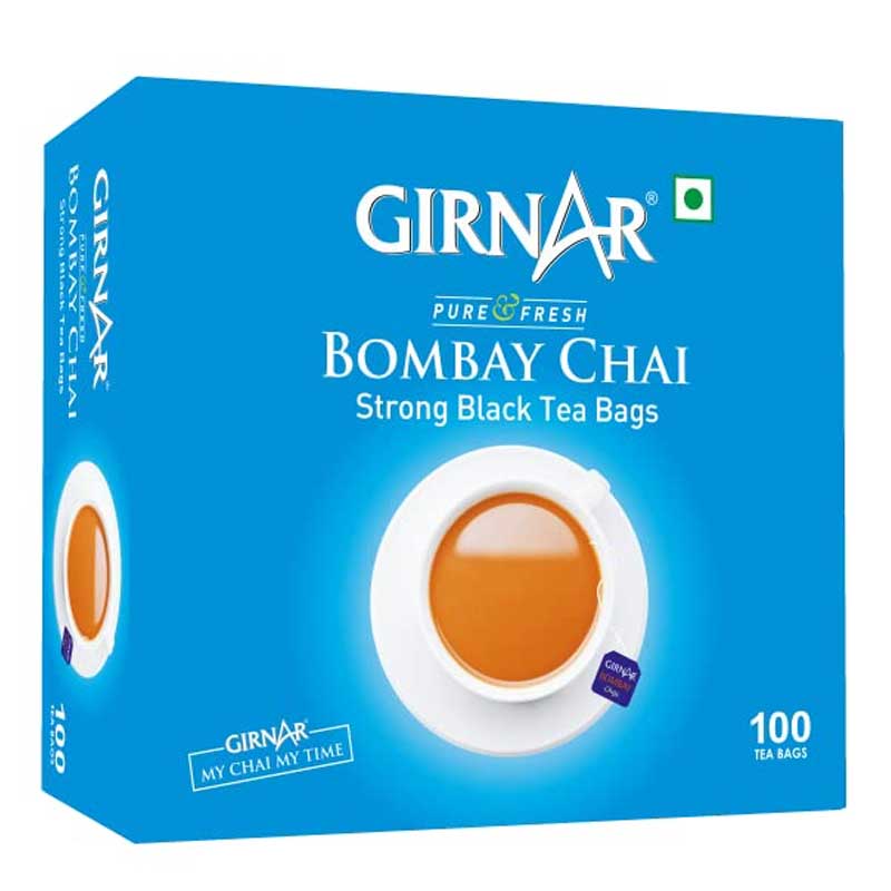 GIRNAR BOMBAY CHAI BLACK TEA BAG 100s