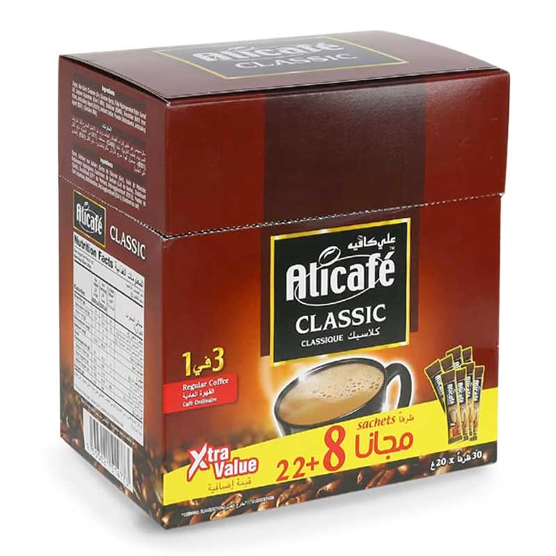 ALICAFE 3 IN 1 CLASSIC BOX 22+8X20GM