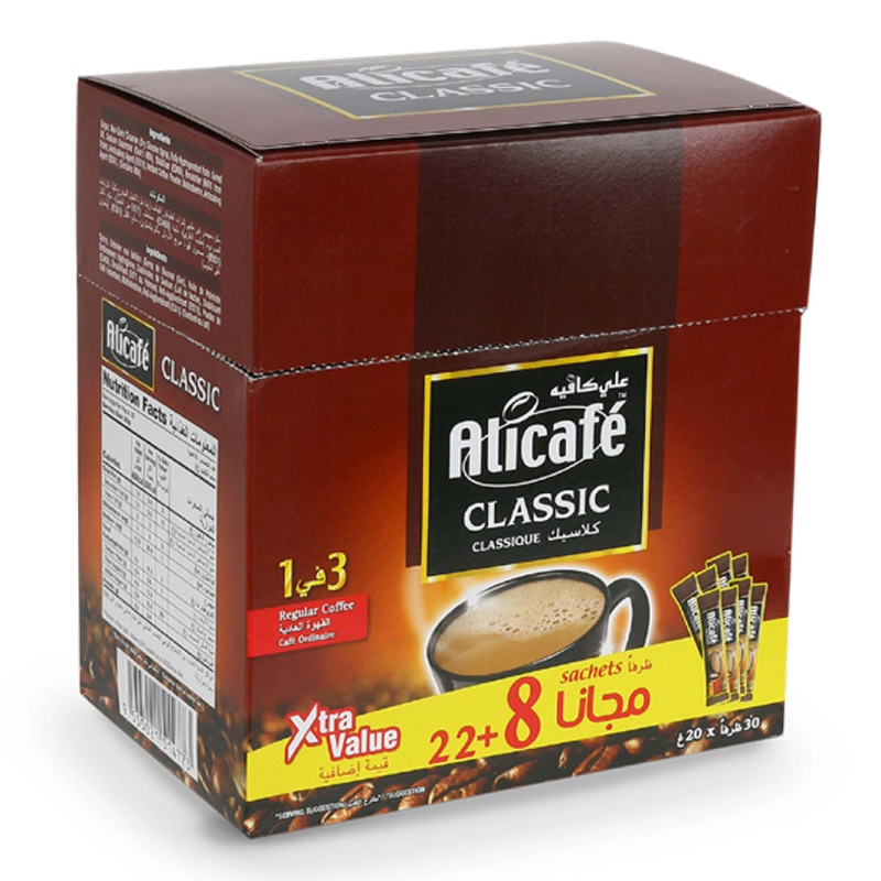 ALICAFE 3 IN 1 CLASSIC BOX 22+8X20GM