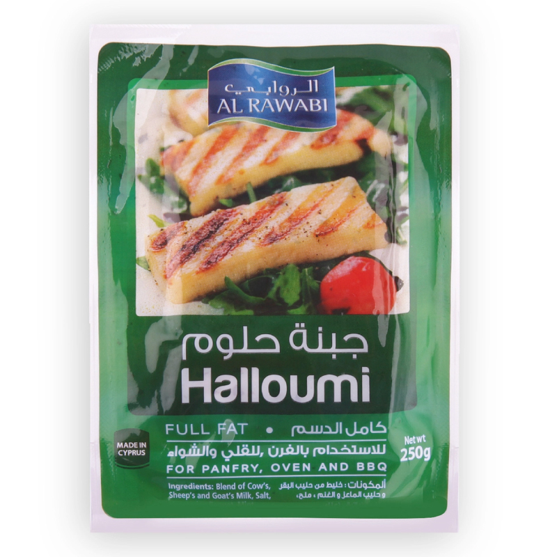 AL RAWABI HALLOUMI FULL FAT 250GM
