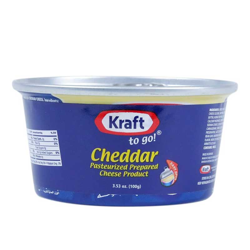 KRAFT CHEDDAR CHEESE TIN 100GM