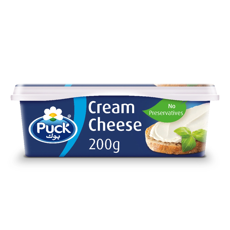 PUCK CREAM CHEESE TUB 200GM