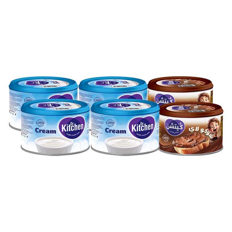 DR KITCHEN CREAM 4X170GM+2 CHOCOLAY