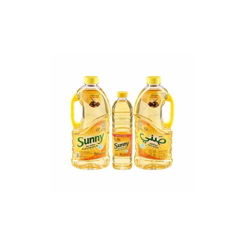 SUNNY BLENDED OIL 2X1.5LTR +750ML