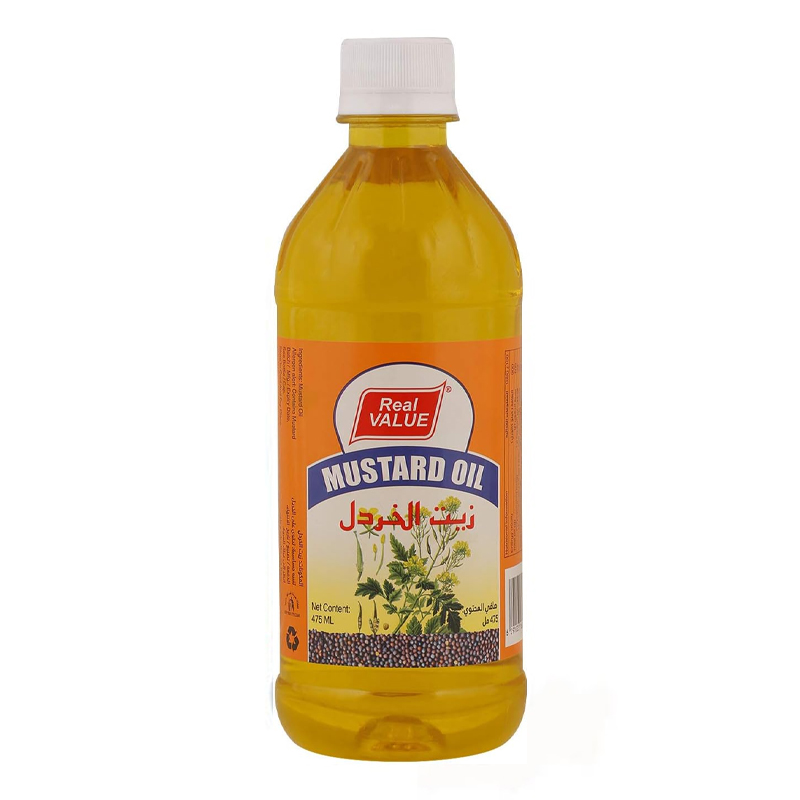 REAL VALUE MUSTARD OIL 475ML