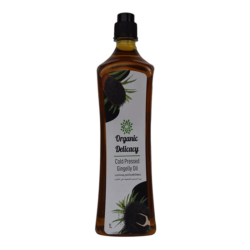 ORGANIC DELICACY C P SESAME OIL 1LTR