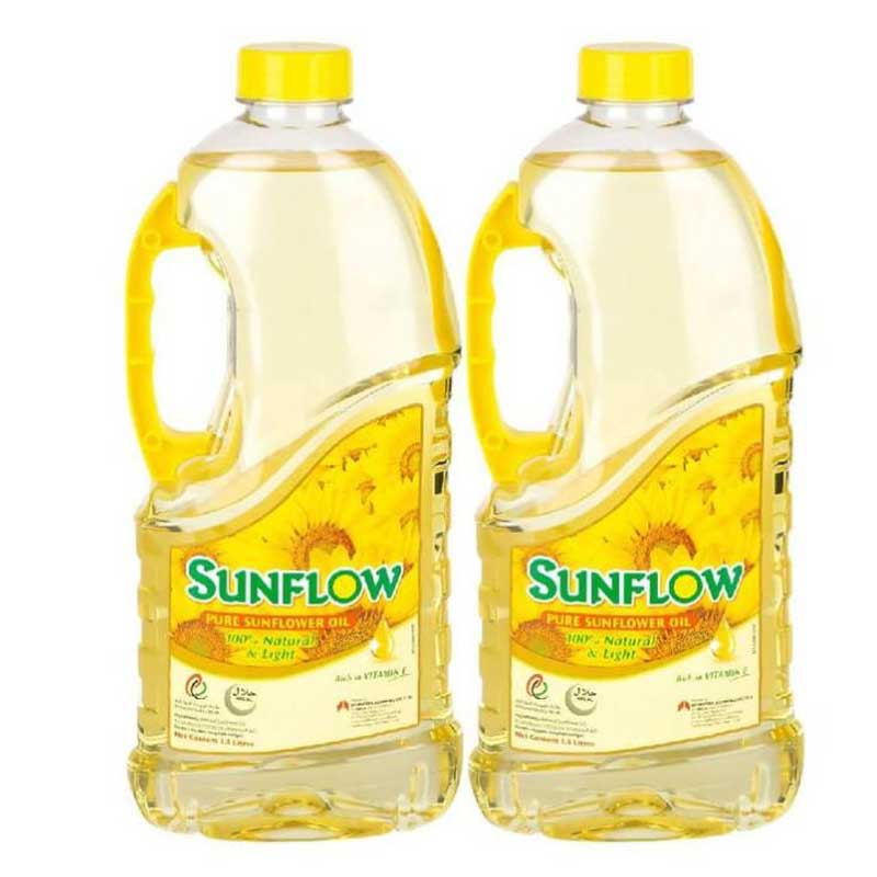 SUNFLOW SUNFLOWER OIL 2X1.5LTR