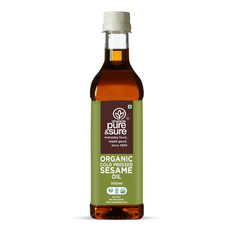 PURE &amp; SURE ORGANIC GROUND NUT OIL 500ML
