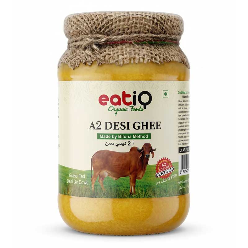 EATIQ ORGANIC A2 DESI GHEE 500ML