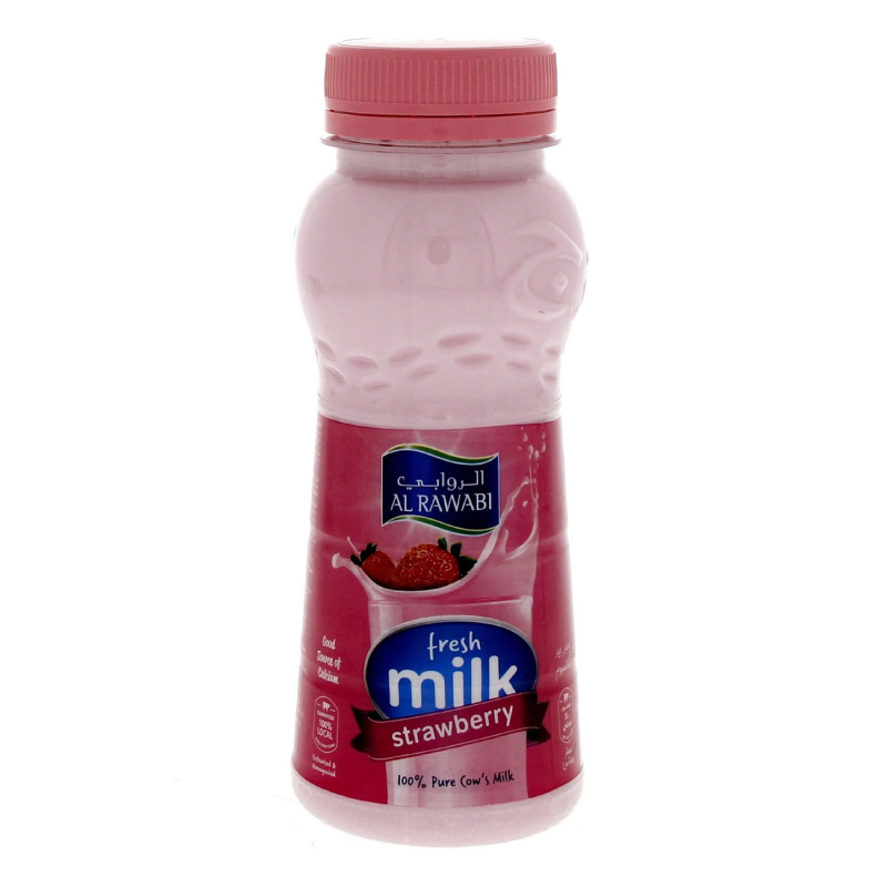 AL RAWABI STRAWBERRY MILK 200ML