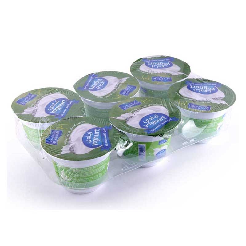 AL RAWABI FULL CREAM YOGHURT 6X90GM