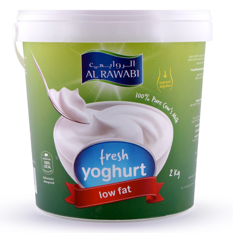 AL RAWABI LOW FAT YOGHURT 2 KG