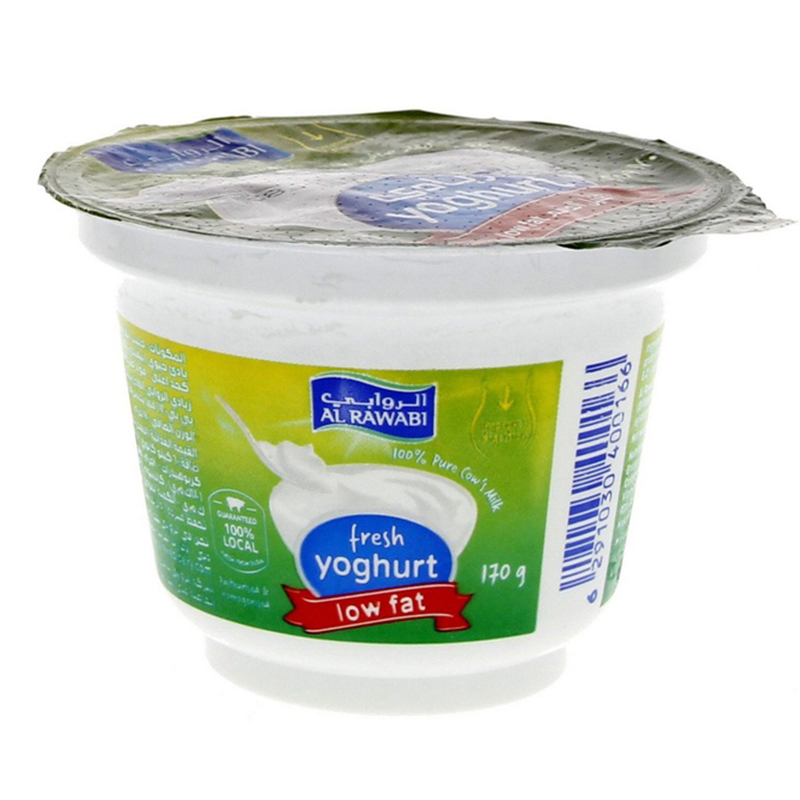 AL RAWABI LOW FAT YOGHURT 170GM