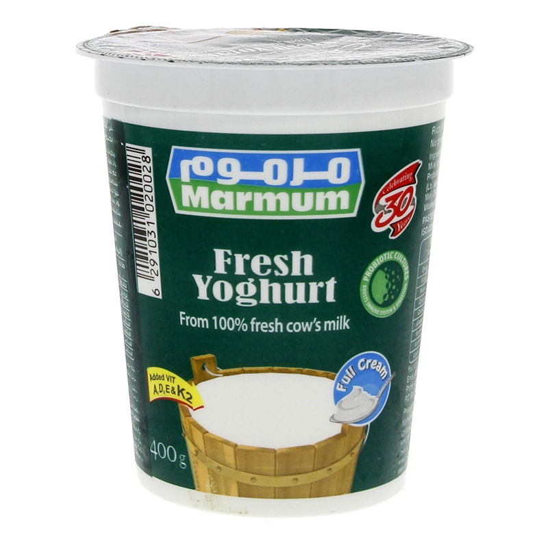 MARMUM NATURAL YOGHURT 400GM