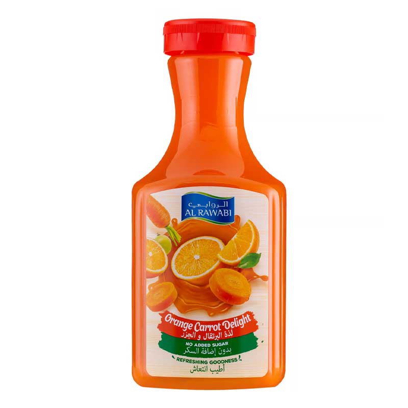 AL RAWABI  ORANGE CARROT DELIGHT JUICE 350 ML