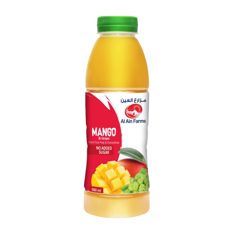AL AIN JUICE MANGO &amp; GRAPE NECTAR 500ML