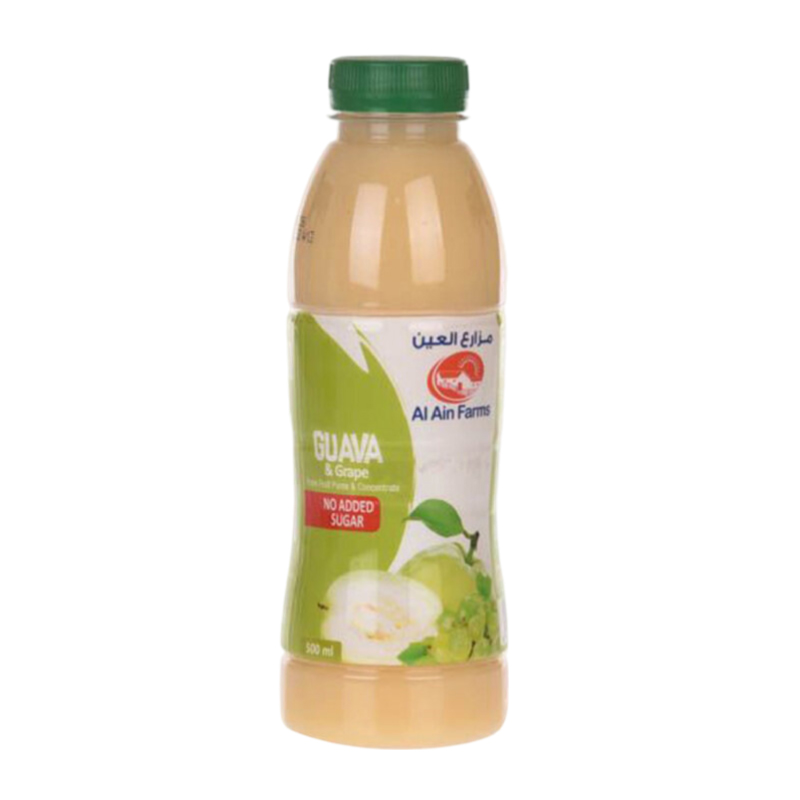 AL AIN JUICE GUAVA &amp; GRAPE NECTAR 500ML