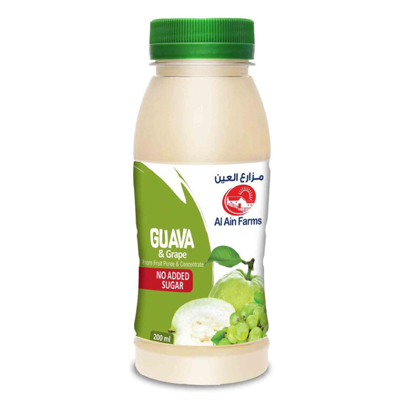 AL AIN JUICE GUAVA &amp; GRAPE NECTAR 200ML
