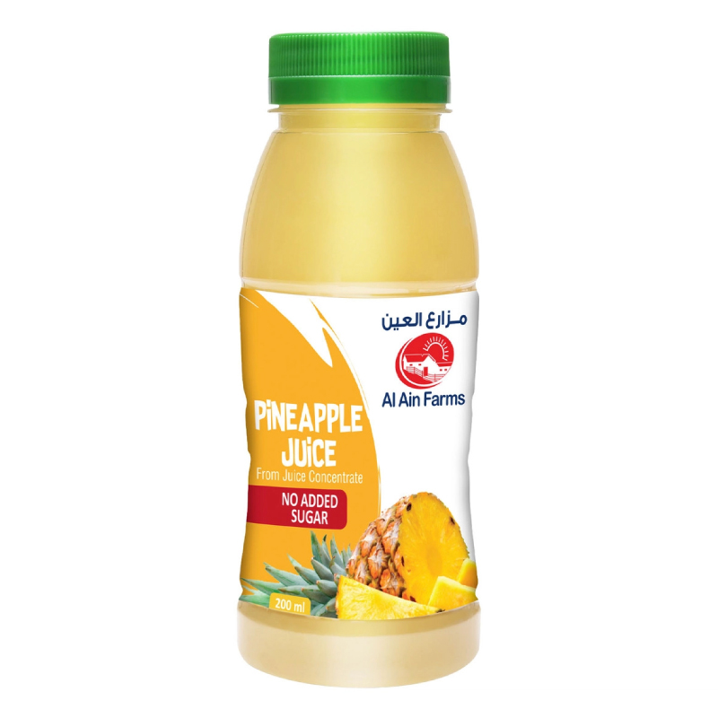 AL AIN JUICE PINEAPPLE 200ML