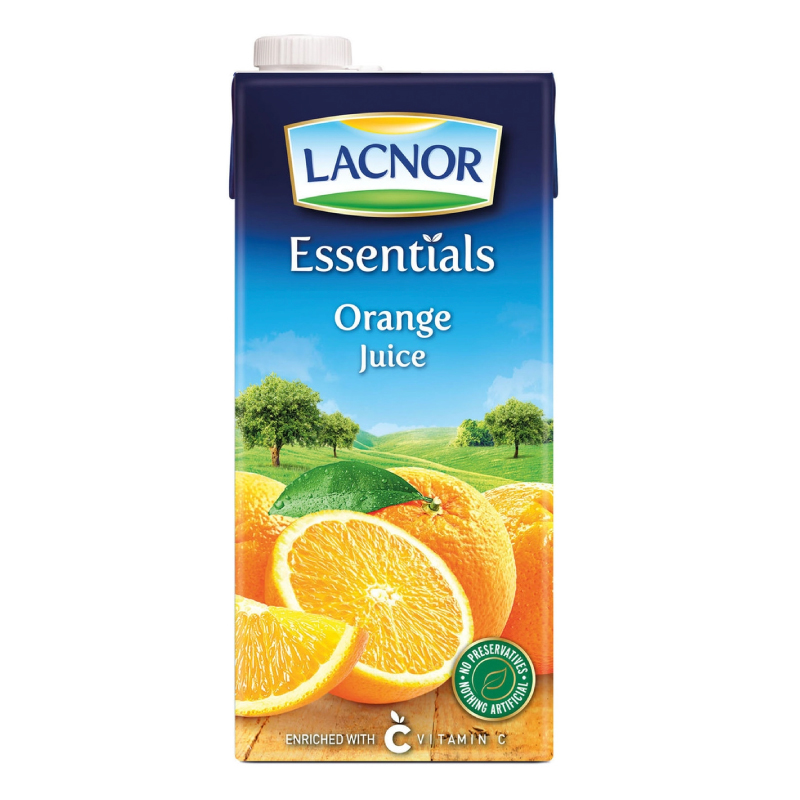 LACNOR ES SL 100% ORANGE JUICE 1L