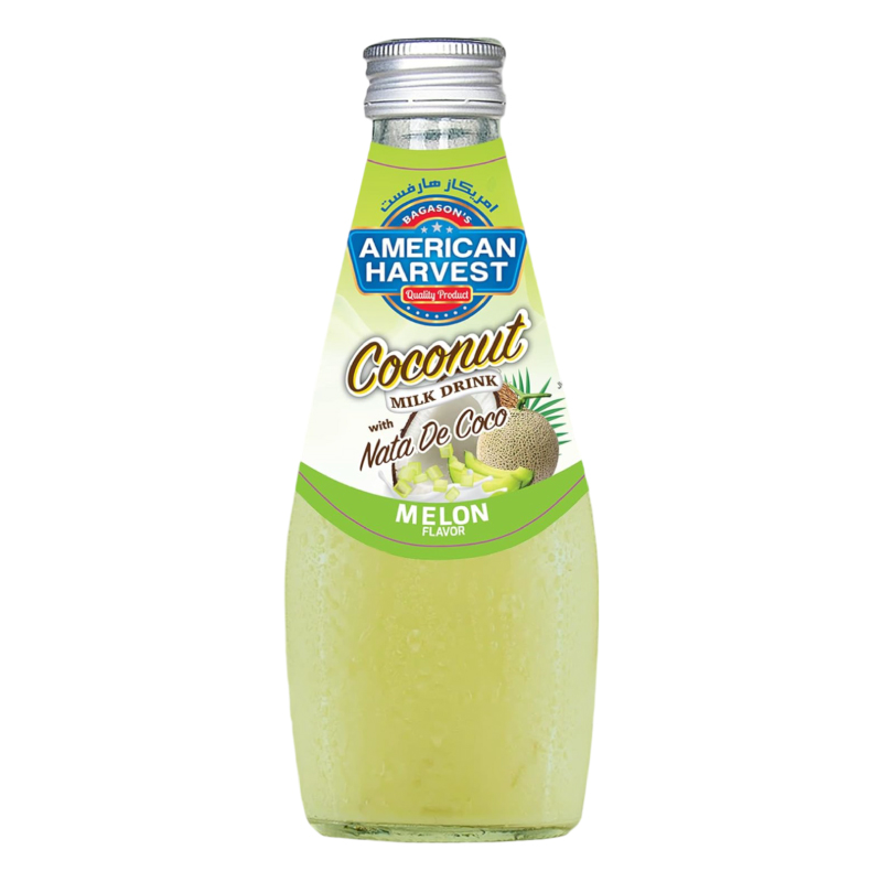 AMERICAN HARVEST COCONUT MILK DRINK MELON FLAVOUR 290ML