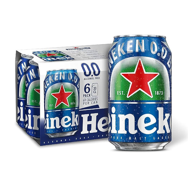 HEINEKEN  O.O NON ALC 330ML