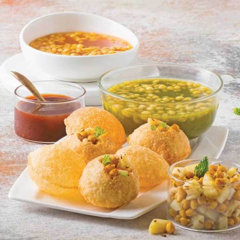 BK SP PANIPURI PLATE