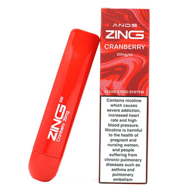 ANDS ZING 500 CRANBERRY