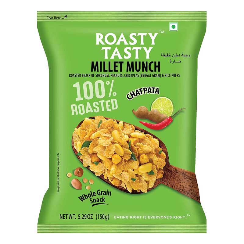 ROASTY TASTY MILLET MUNCH 150GM