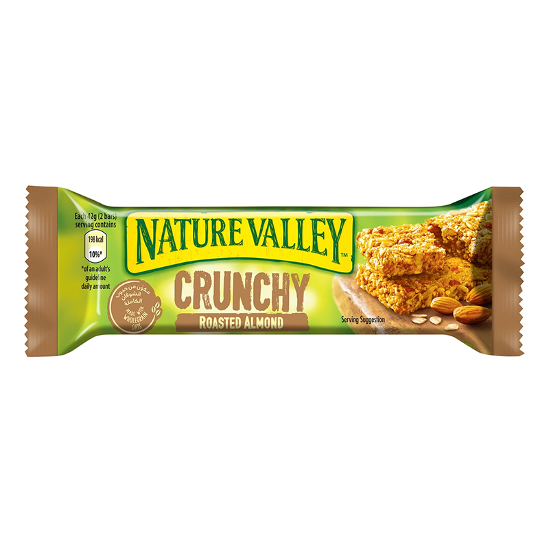 NV CRUNCHY ROASTED ALMOND 42GM