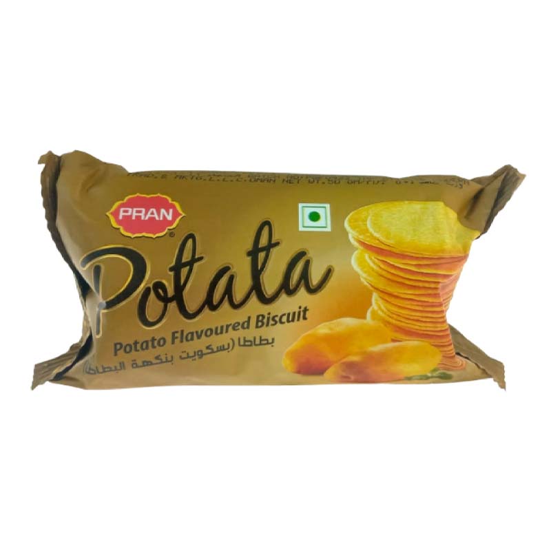 PRAN POTATO FLVD BISCUIT 50GM