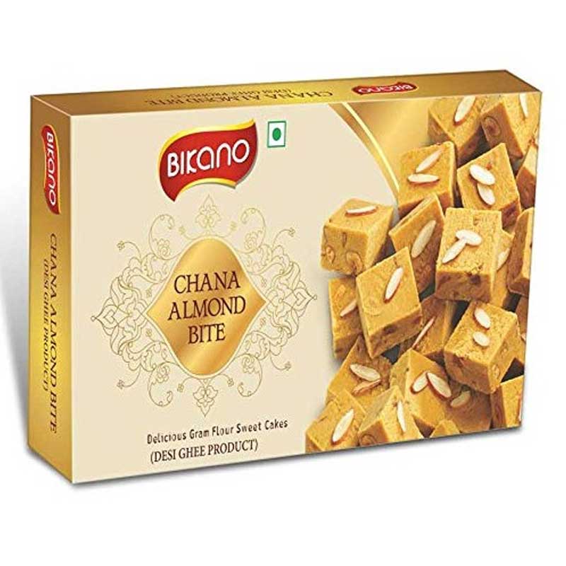 BIKANERVALA CHANA ALMOND BITE 400GM