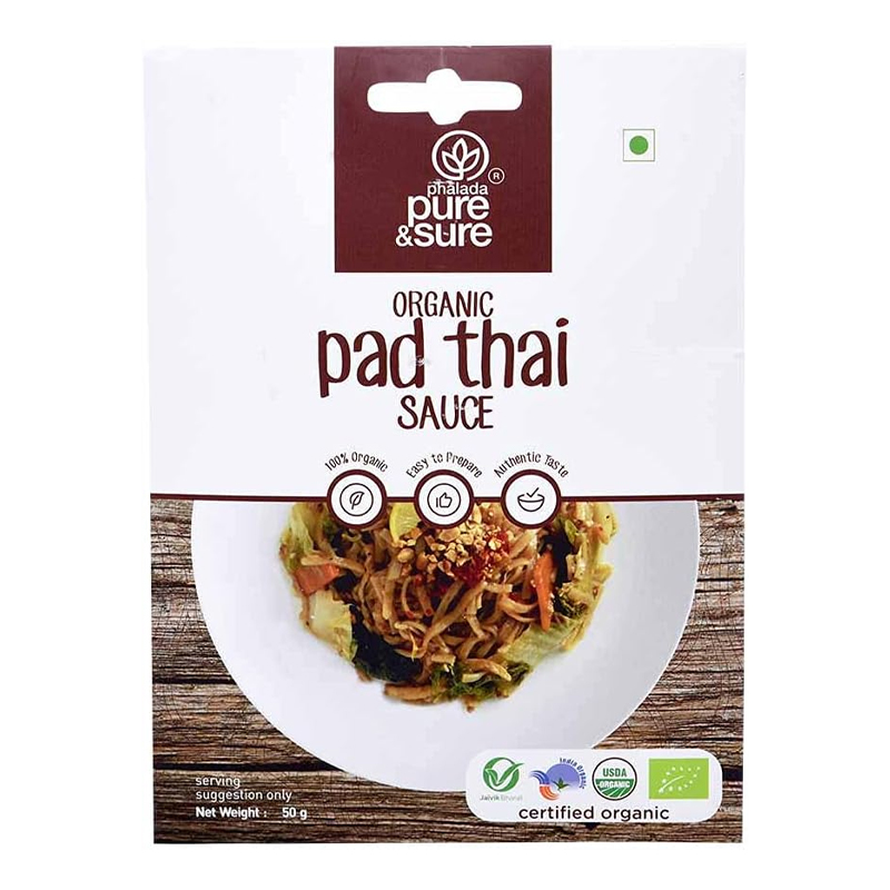 PURE &amp; SURE  ORGANIC PAD THAI SAUCE 50GM