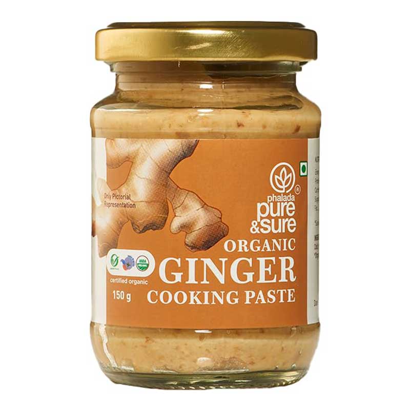 PURE &amp; SURE  ORGANIC GINGER PASTE 150GM