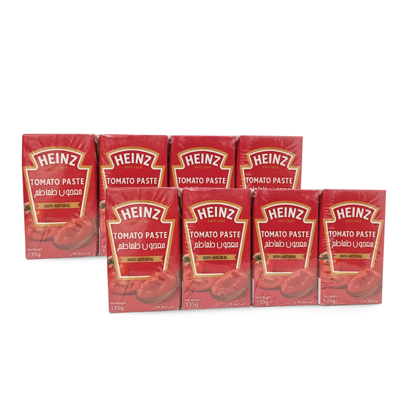 HEINZ TOMATO PASTE 7 + 1 FREE 135GM