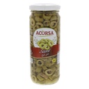 [0100009502] ACORSA OLIVES GRN SLICED 230GM