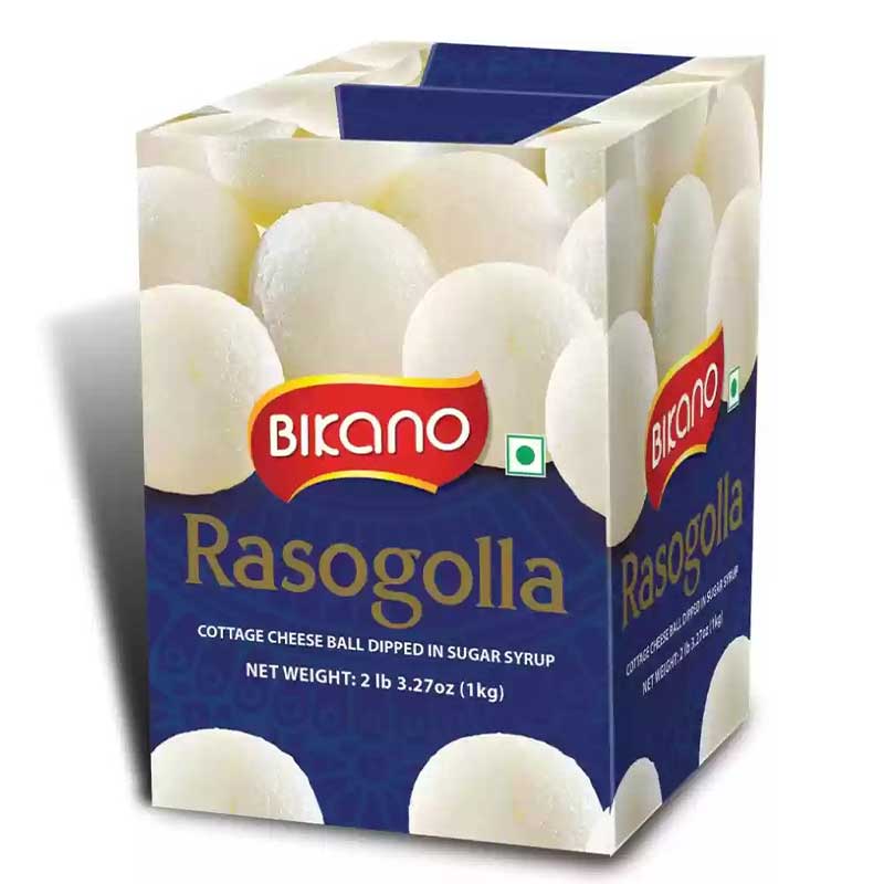 BIKANO SPONGE RASOGOLLA TIN 1KG