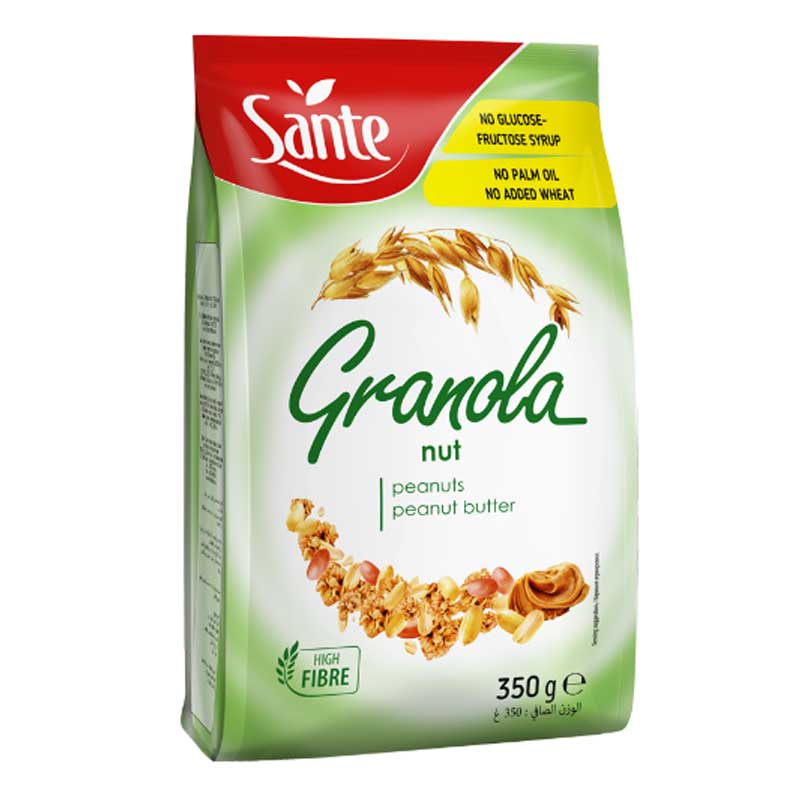 SANTE GRANOLA WITH NUTS 350GM