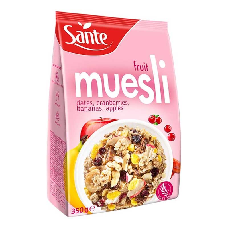 SANTE MUESLI FRUIT 350GM