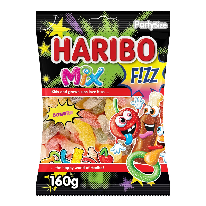 HARIBO FIZZ MIX 160GM